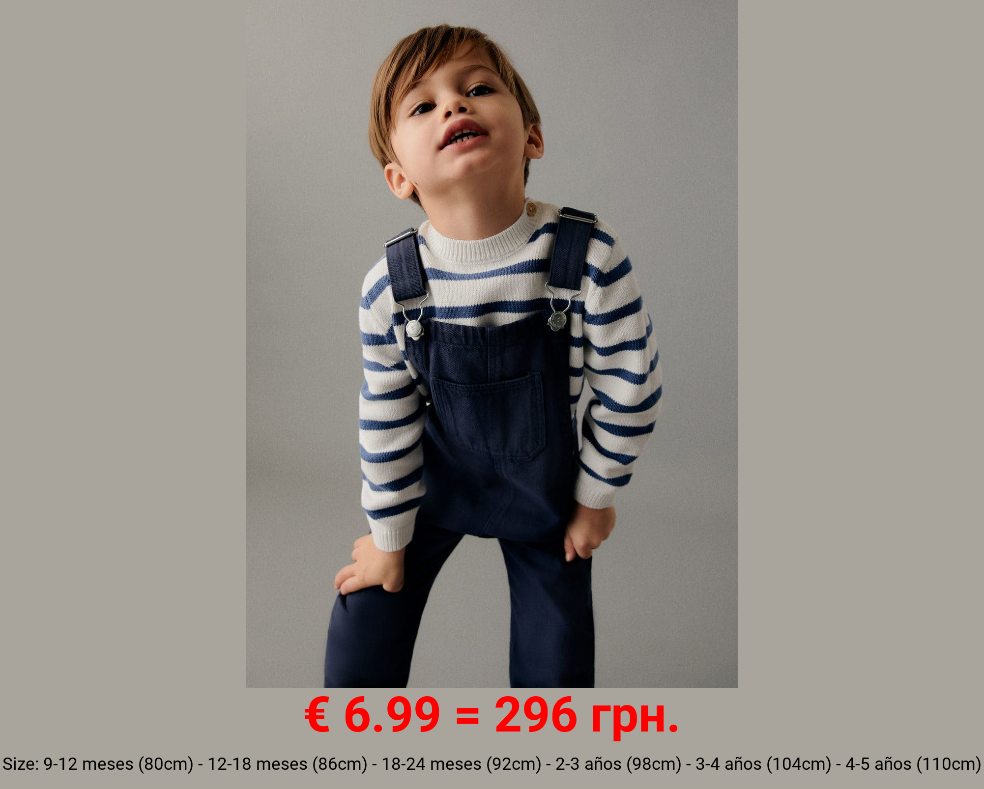 Peto denim botones