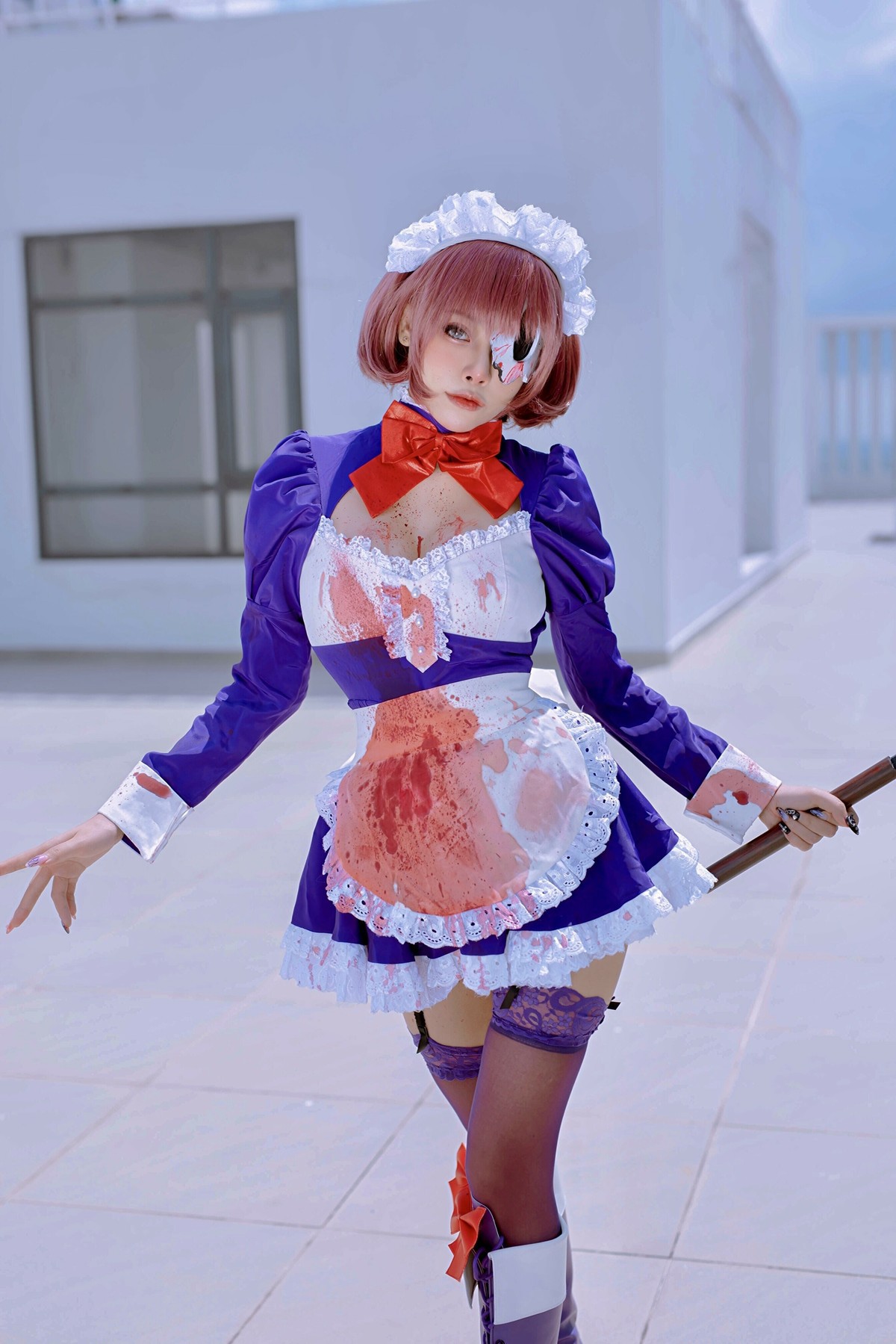 萝莉Byoru Cosplay メイド仮面 Maid Mask 1