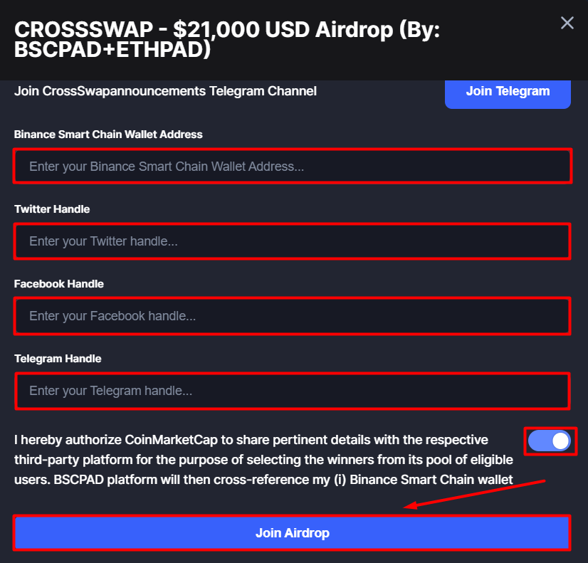 New - 5 Airdrops — Teletype
