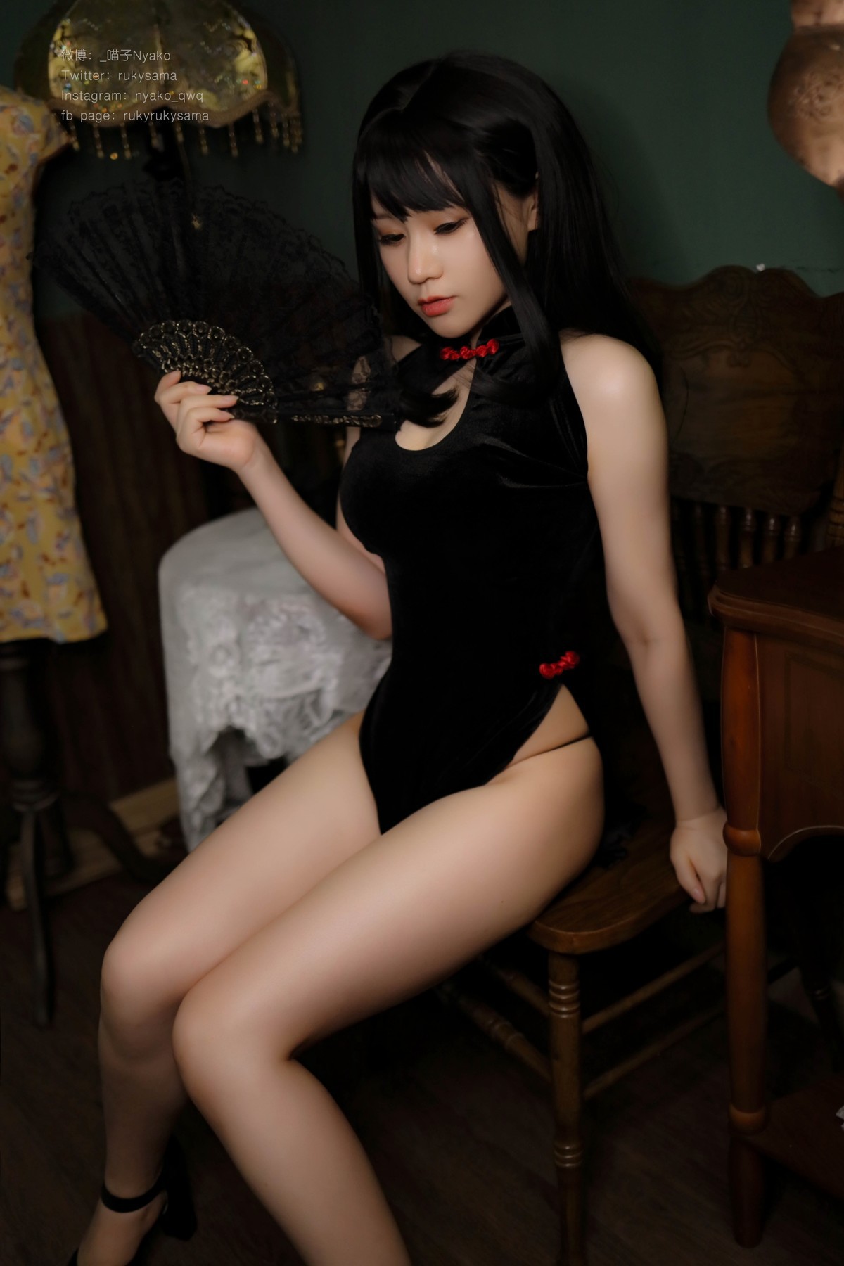 Cosplay Nyako喵子 チャイナドレス Vol.02 18