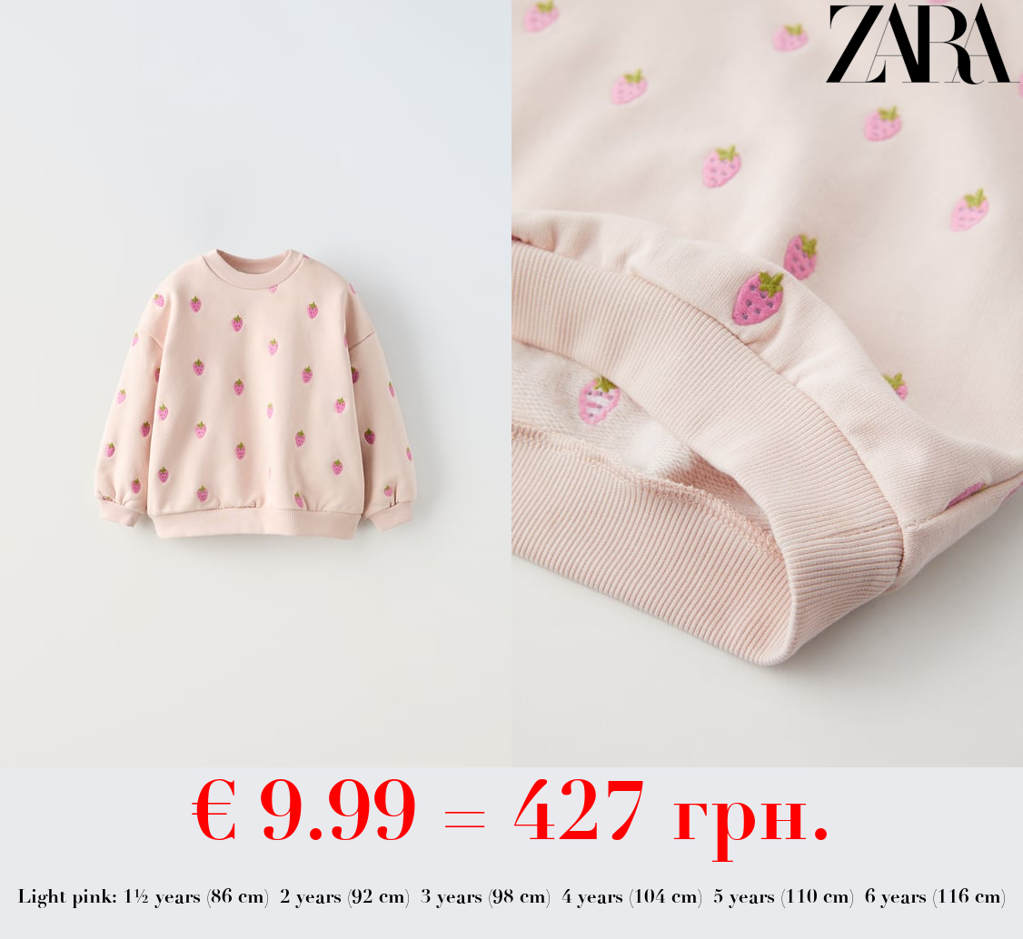 EMBROIDERED SWEATSHIRT