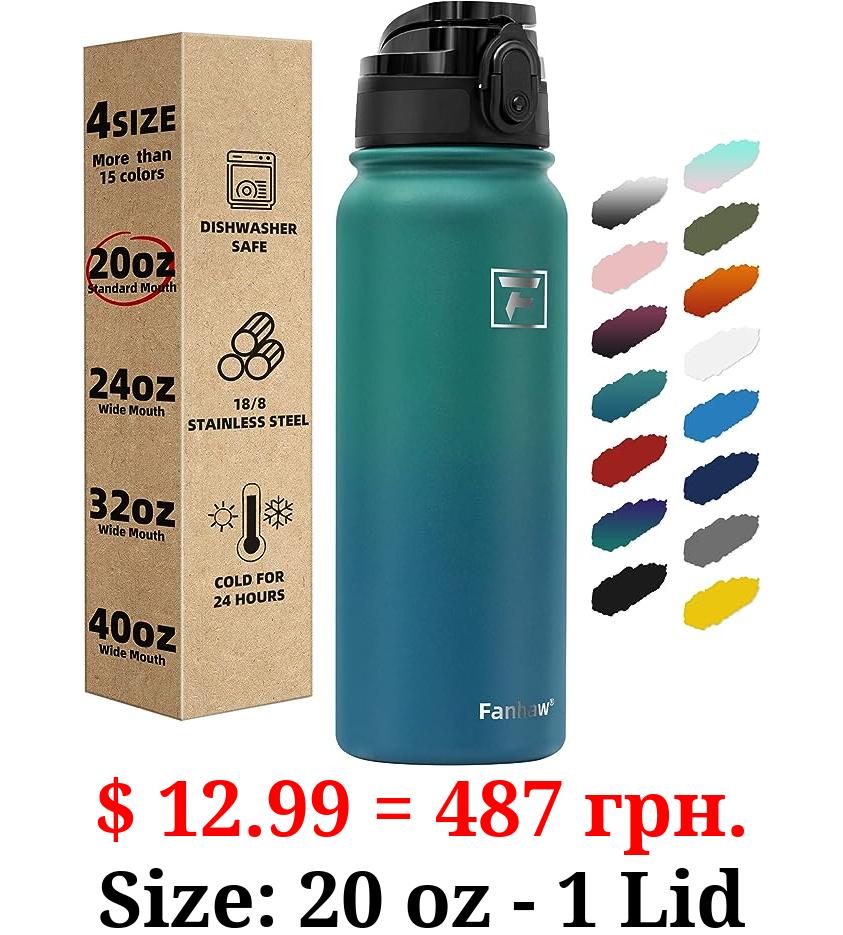 Avex Fuse Stainless Steel Water Bottle - 24oz - Hike & Camp