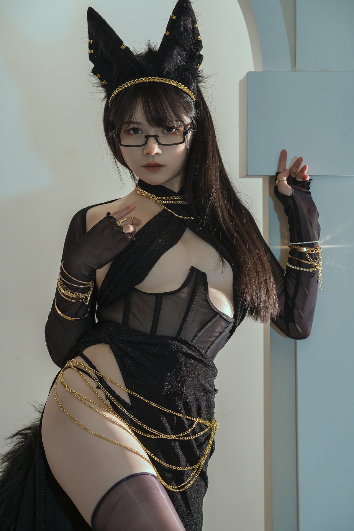 Cosplay 七月喵子 幻想兽娘集日食 帕尼卡多拉 11