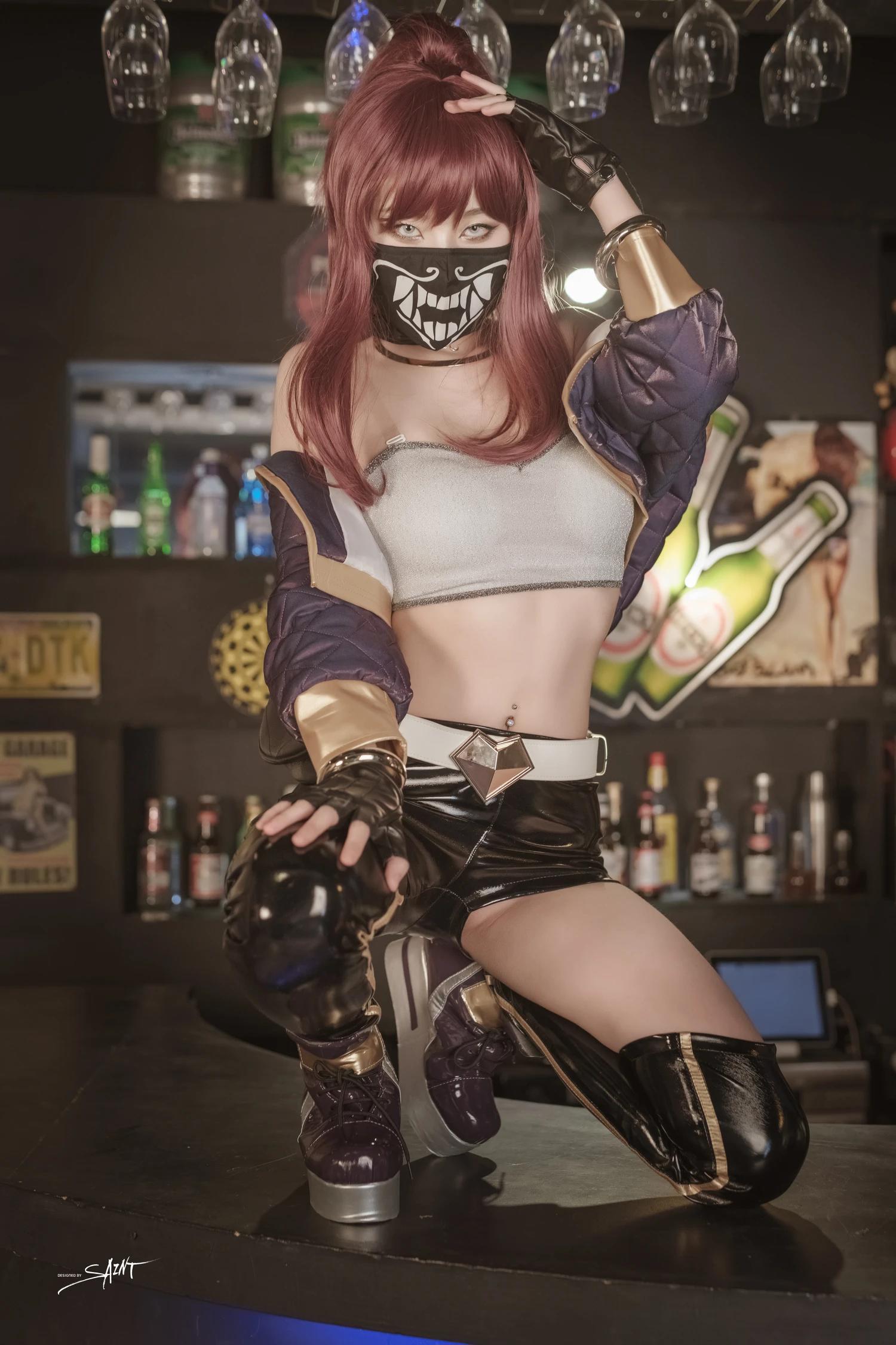 Yuna 유나, [SAINT Photolife] KDA Akali 16