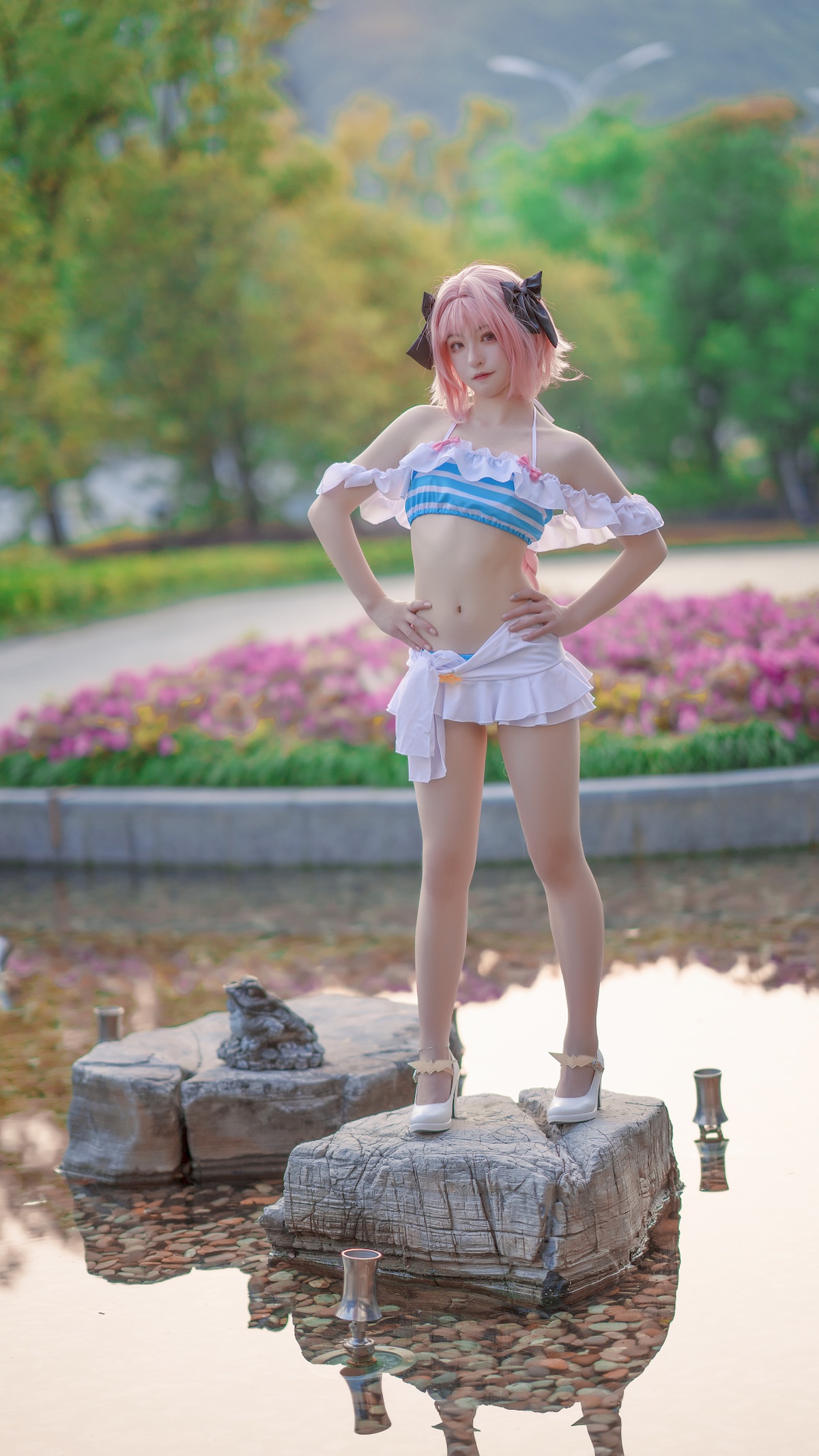 Cosplay 海藻酸钠 阿福jk 阿福泳装 Ray 16