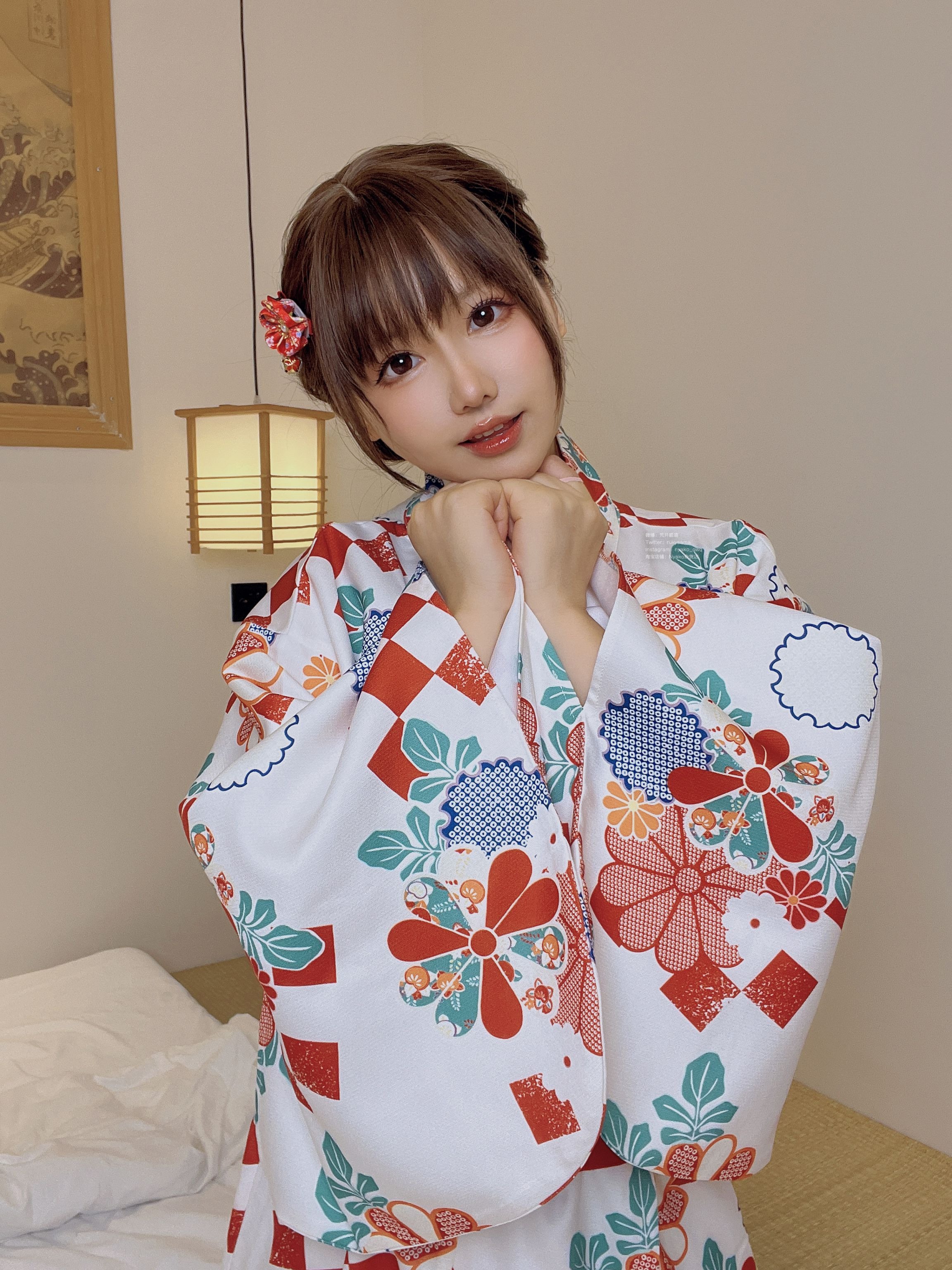 喵子Nyako #Nyako喵子 电子版41 和风烂漫 自拍 34