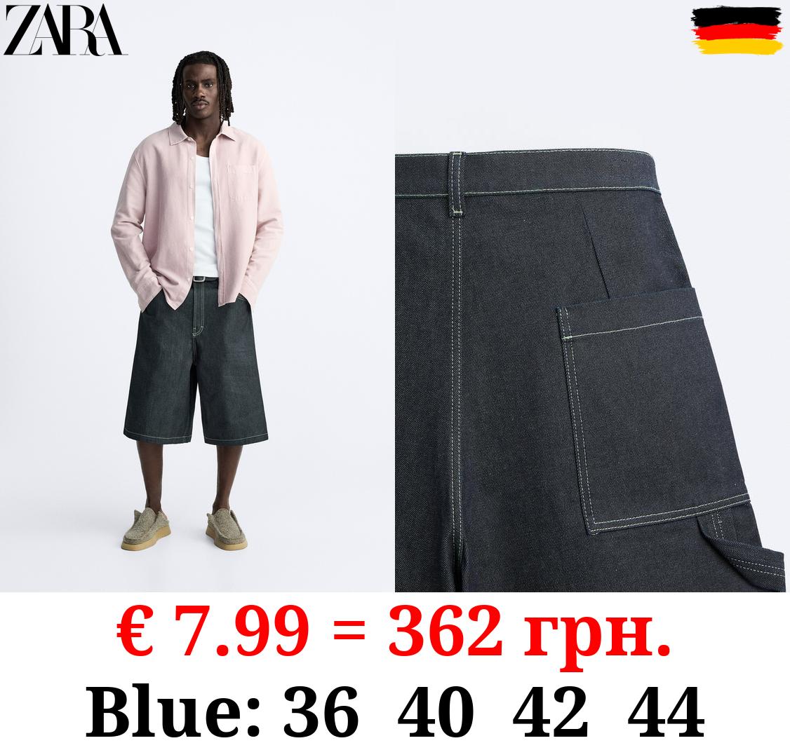 CARPENTER BERMUDA SHORTS WITH POCKET