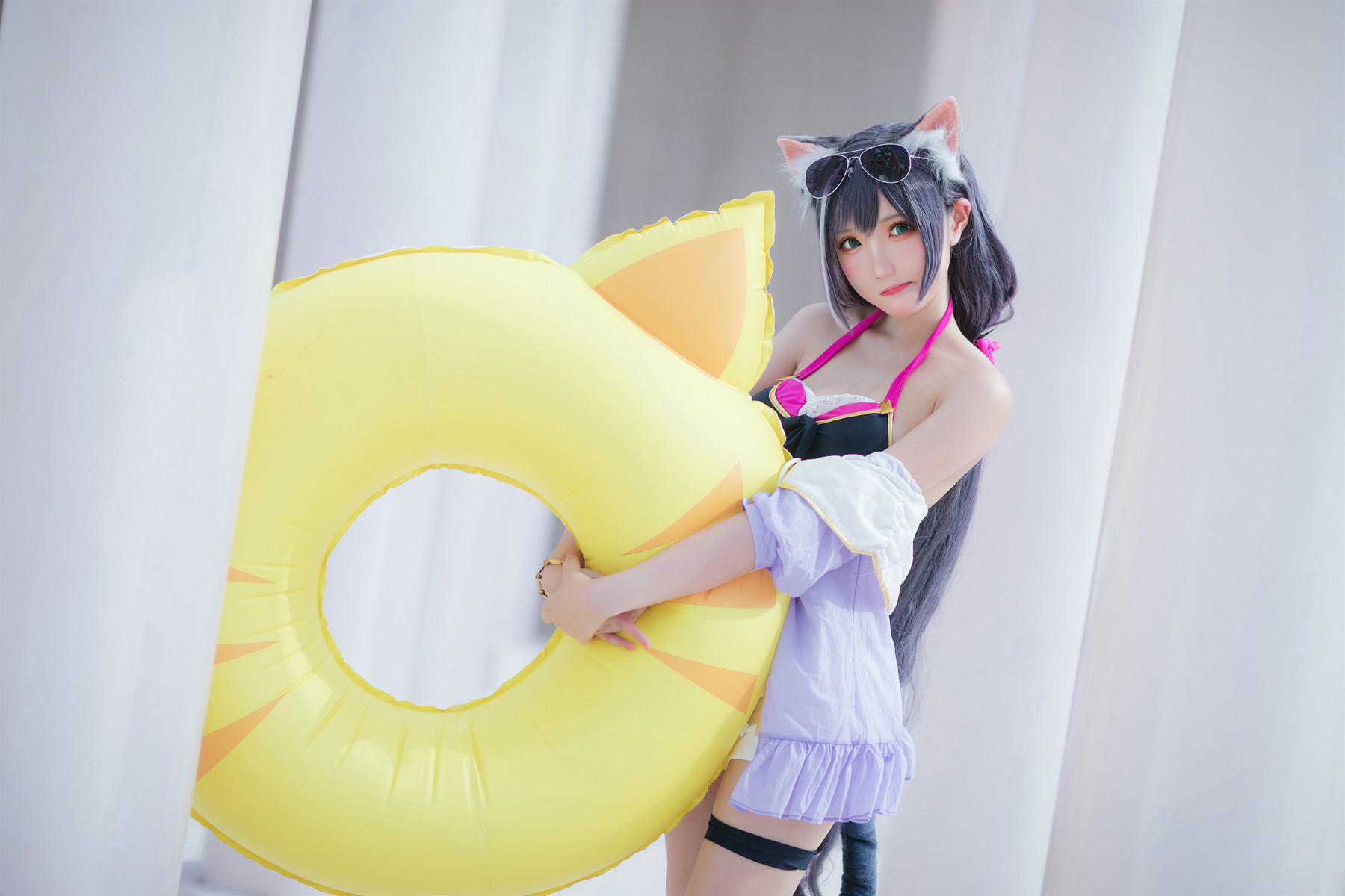 Cosplay 瓜希酱 公主连结 凯露夏日 Kyaru 1