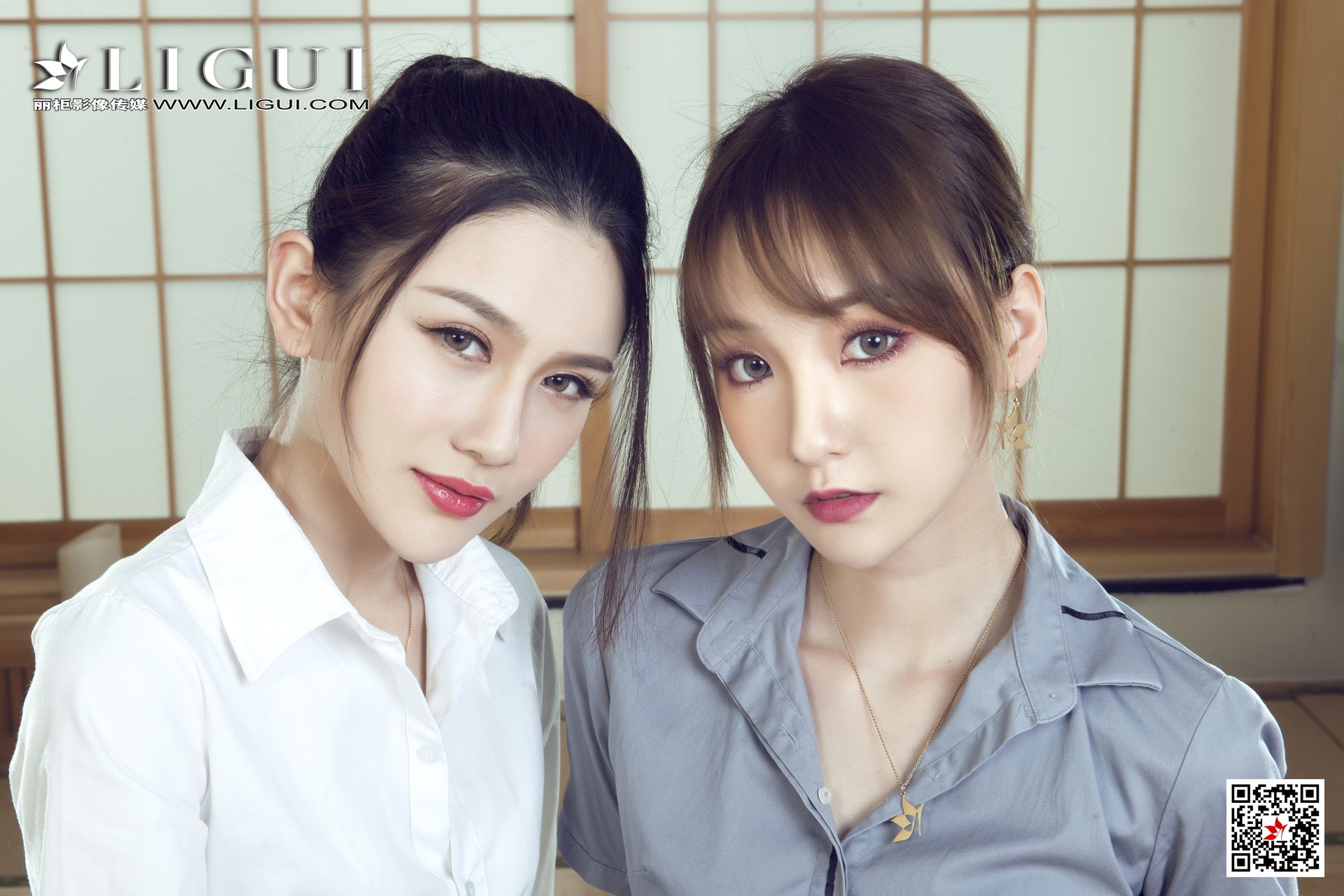 [Ligui丽柜] 2021.04.11 蕊蕊&甜甜 2