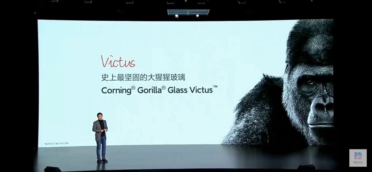 Corning gorilla victus
