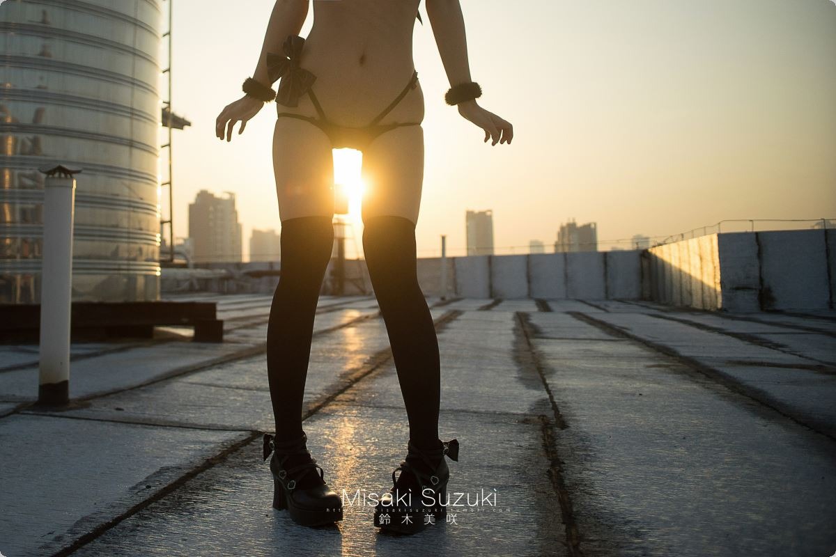 [福利姬] 铃木美咲 - 少女的天台露出[36P] 25