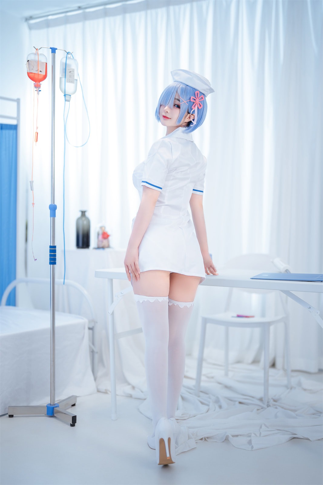 桜井宁宁 蕾姆护士 18
