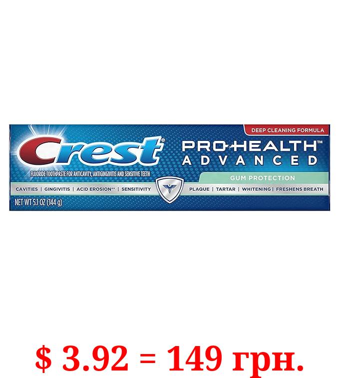 Crest Pro-Health Advanced Gum Protection Toothpaste, 5.1 oz