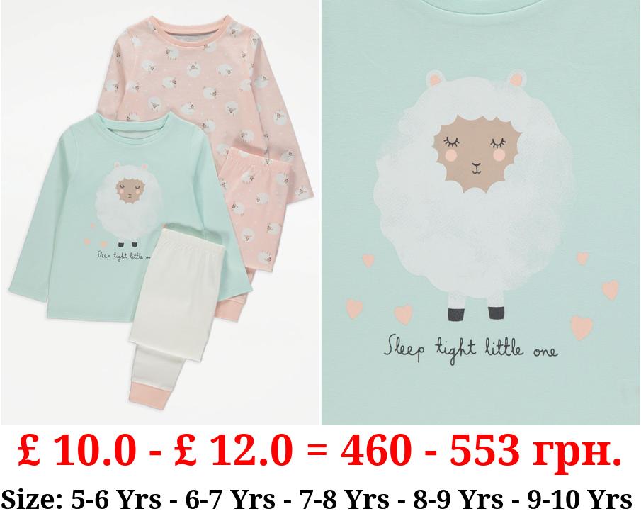 Sheep Pyjamas 2 Pack