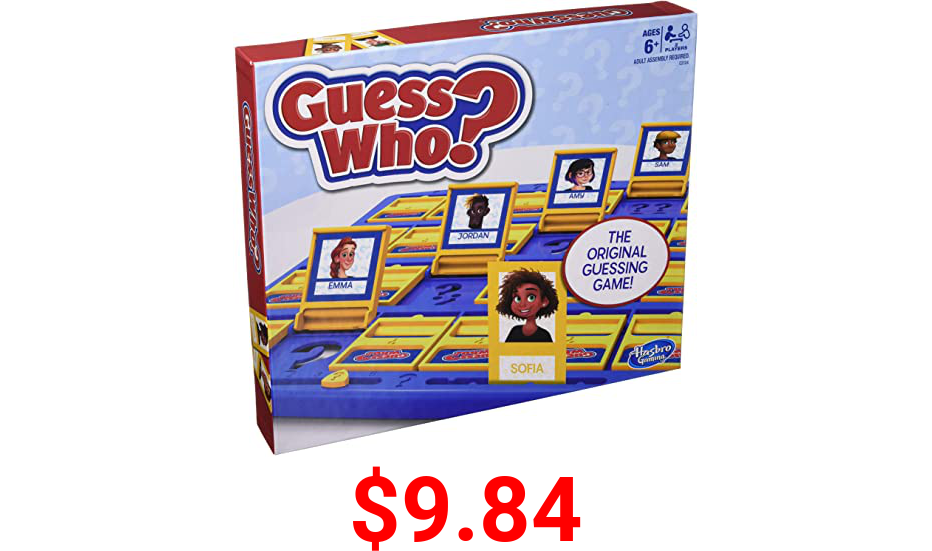 Hasbro Gaming Guess Who? Game Original Guessing Game for Kids Ages 6 and Up for 2 Players