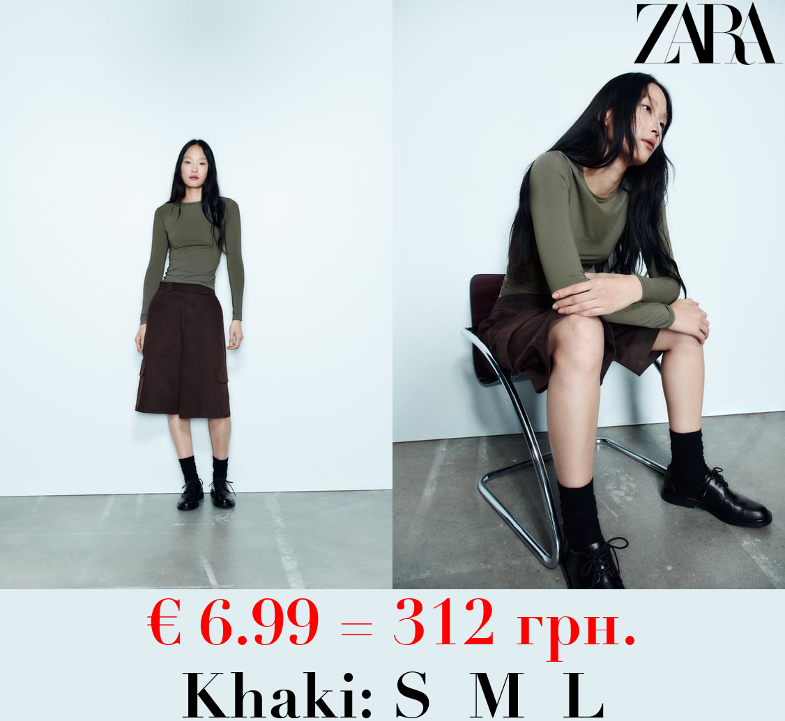 LONG SLEEVE POLYAMIDE T-SHIRT