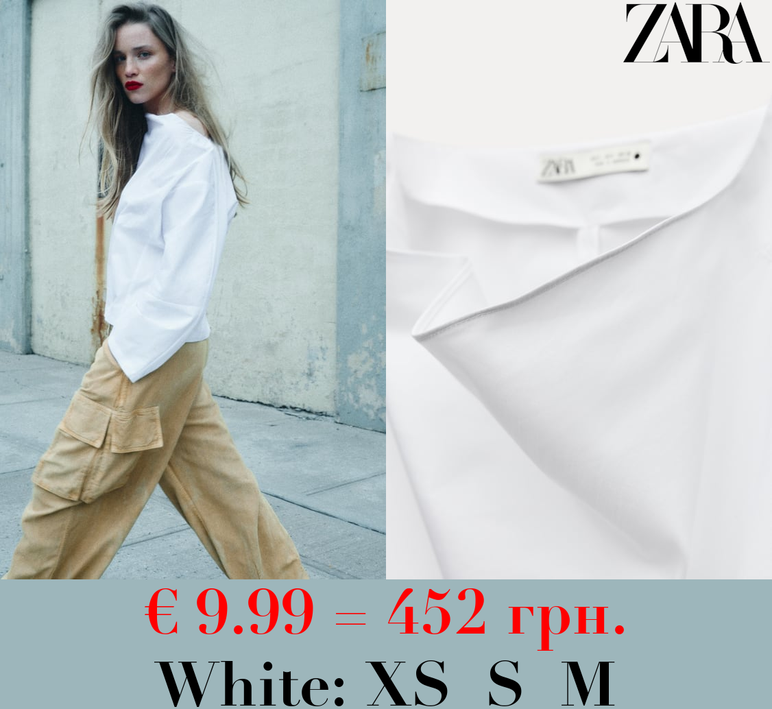 ZW COLLECTION POPLIN TOP