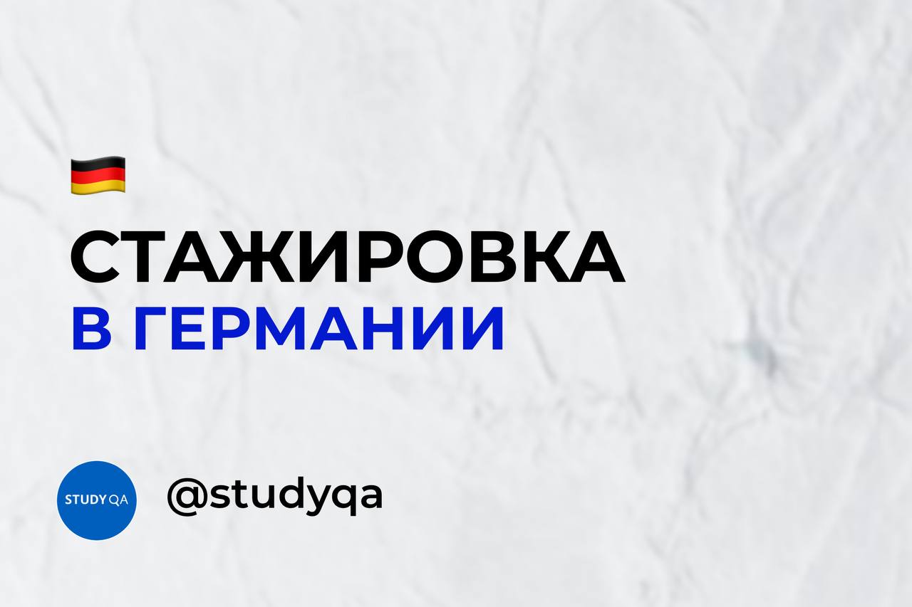 StudyQA — стажировки, стипендии, обучение – Telegram