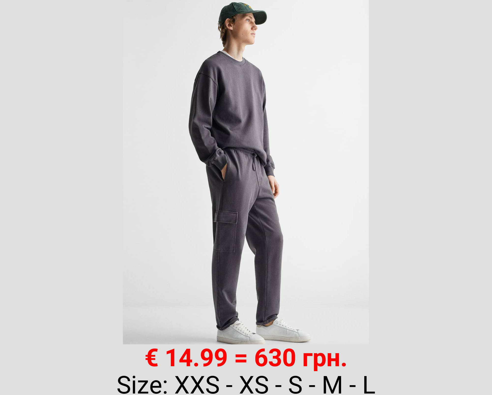 Pantalón algodón cintura elástica