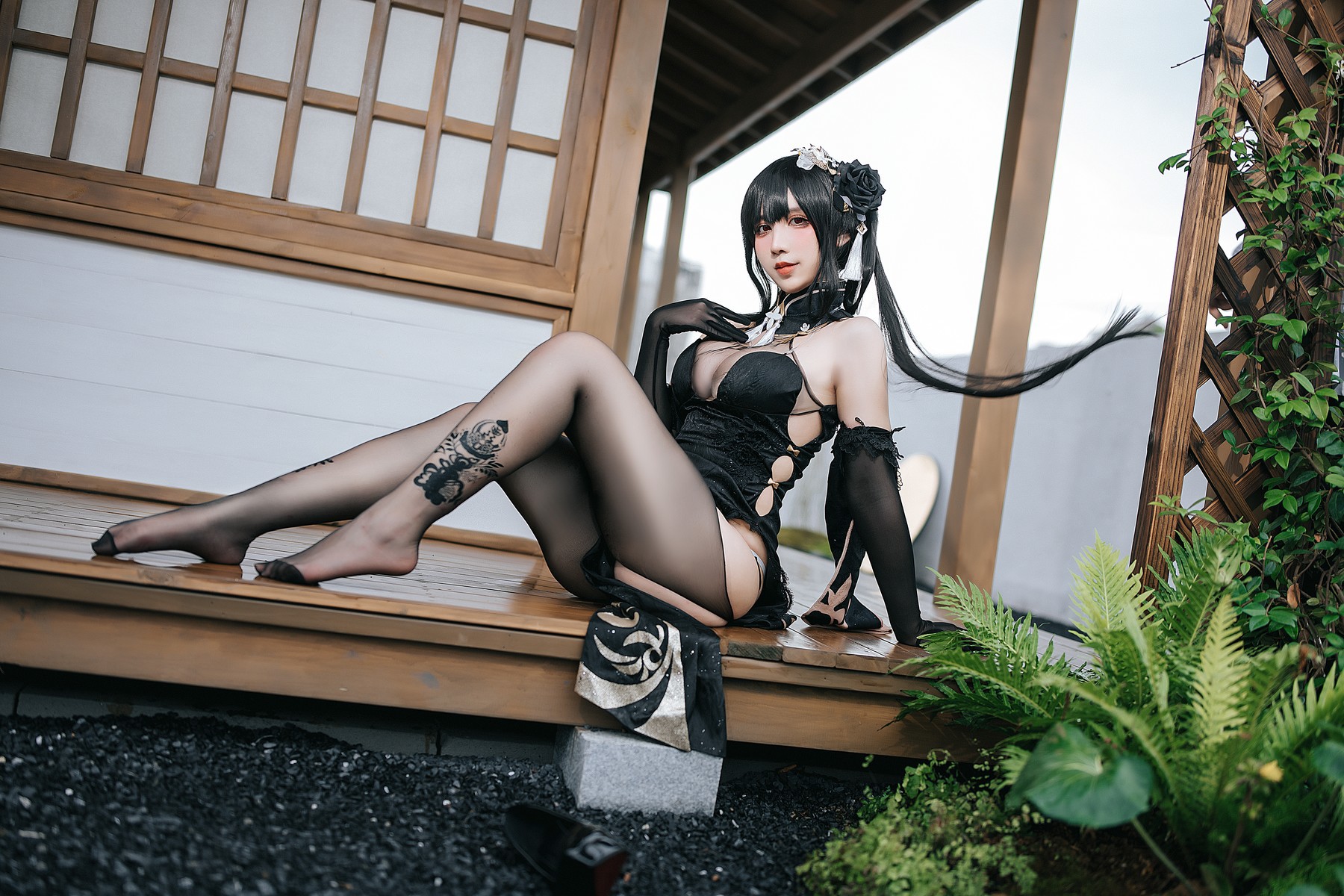 九曲Jean Cosplay 镇海旗袍 8