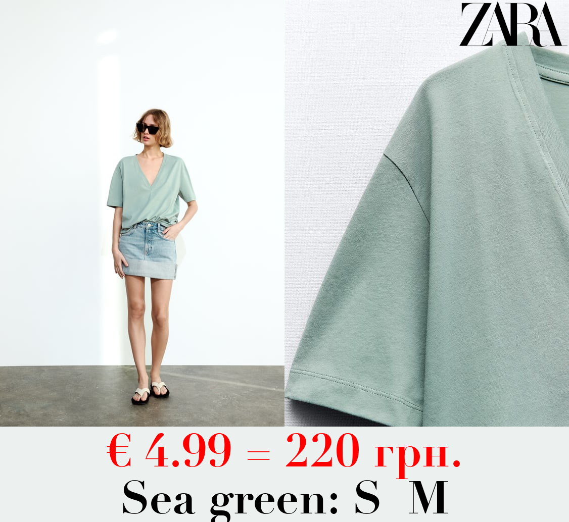 BASIC COTTON T-SHIRT