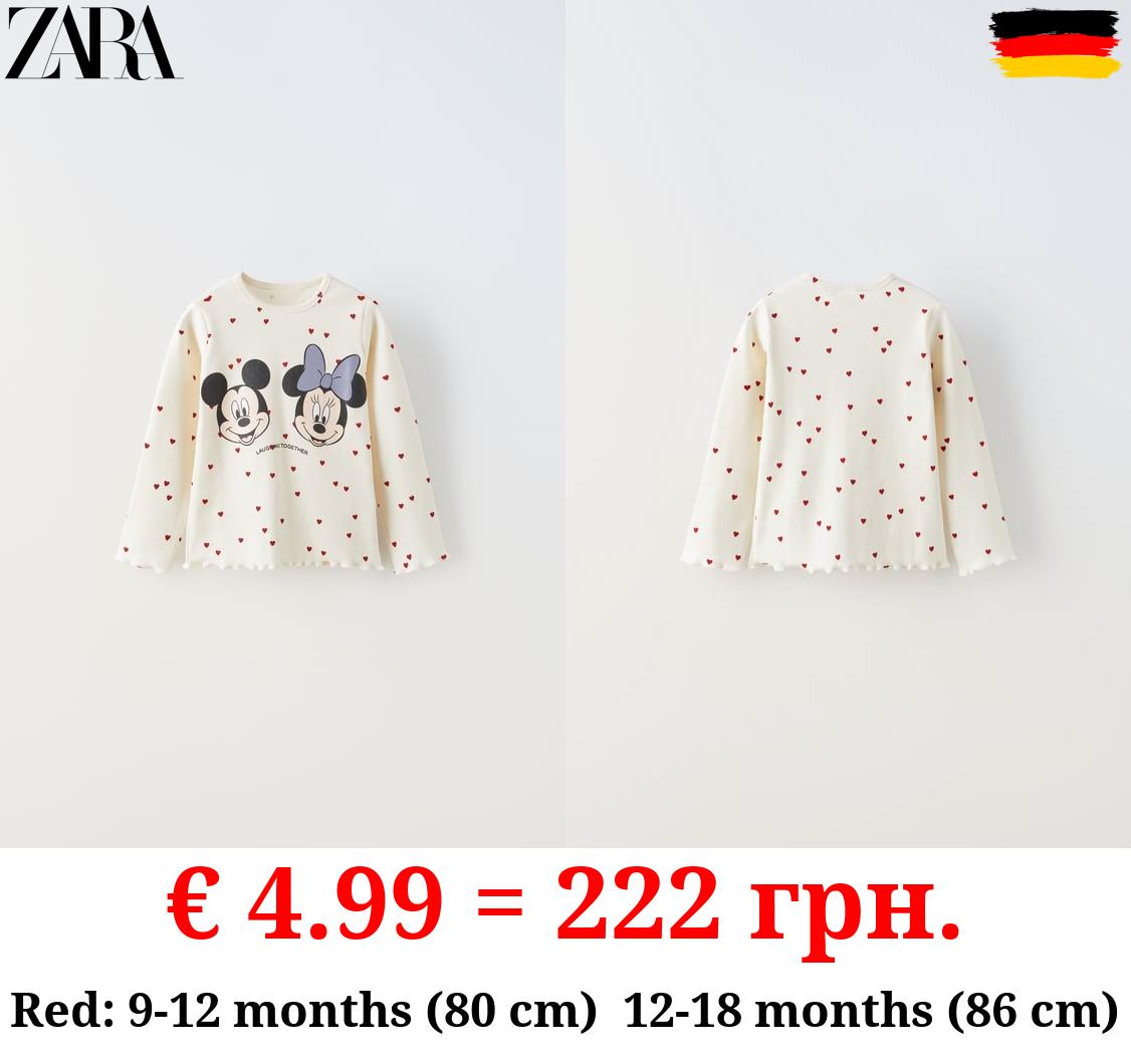 MINNIE MOUSE © DISNEY RIBBED T-SHIRT