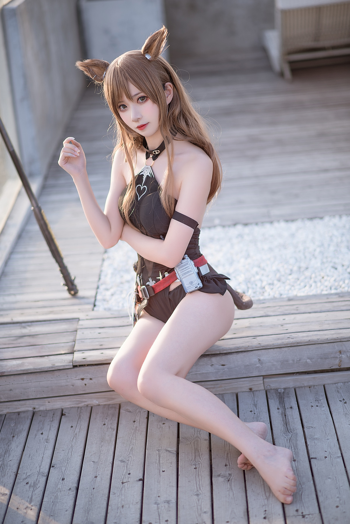 阳炎型小菠萝 Cosplay 天火泳装 14