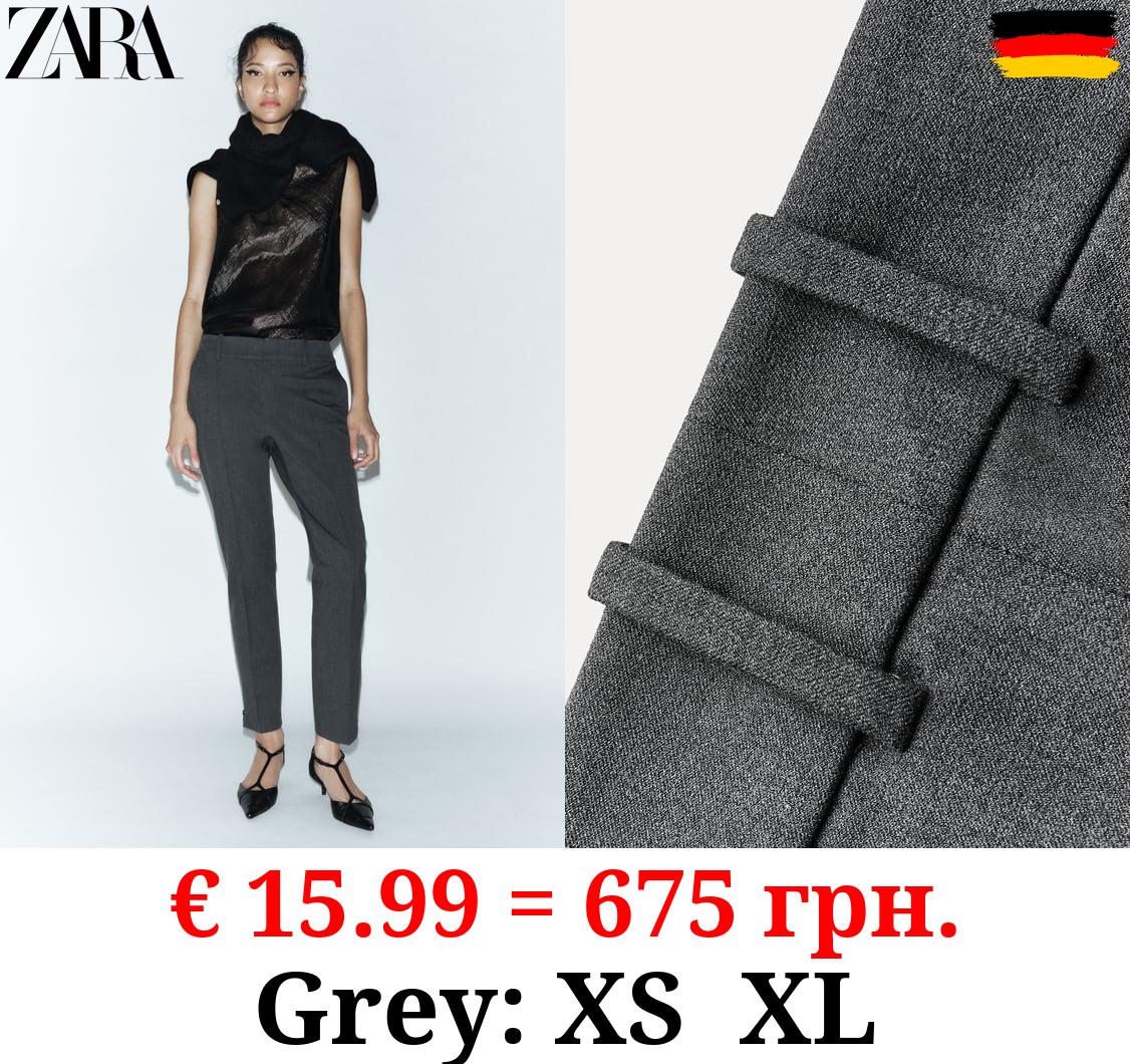 ZW COLLECTION TROUSERS WITH ZIPS