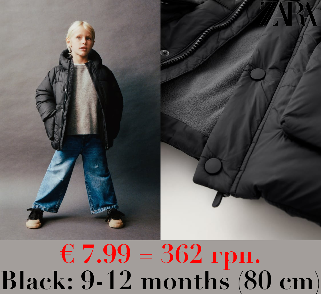 WATER-REPELLENT PUFFER COAT