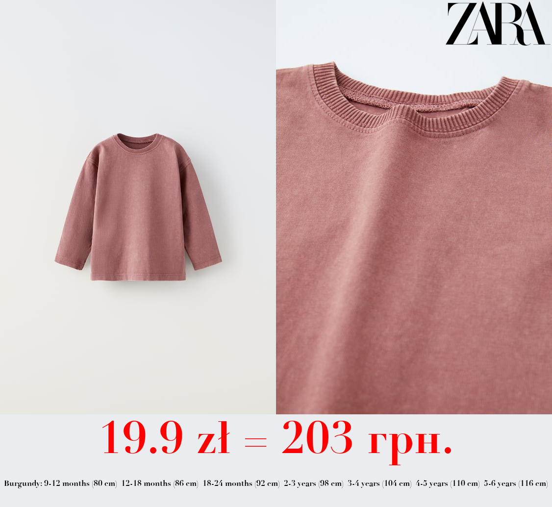 FADED-EFFECT T-SHIRT