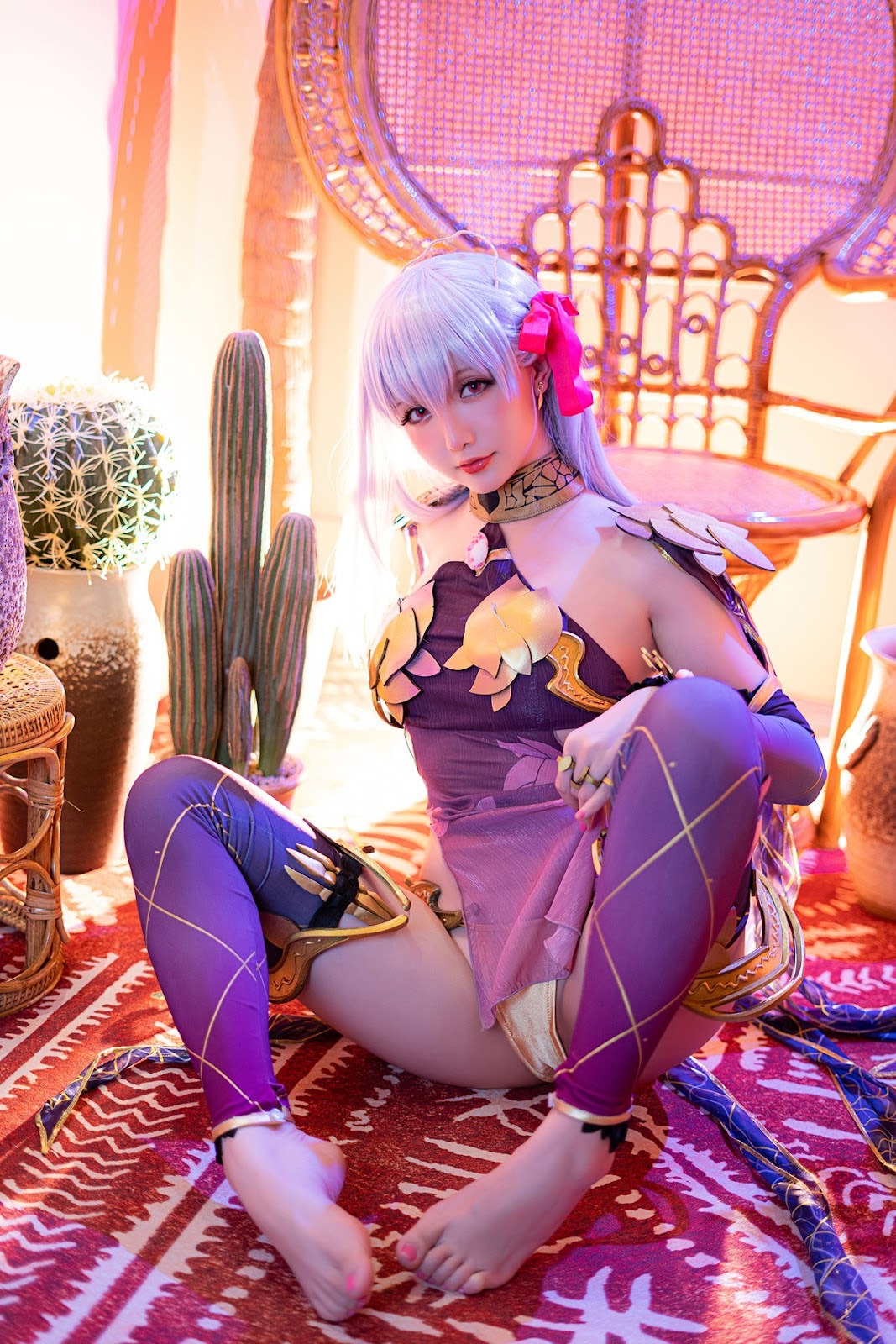Cosplay 星之迟迟Hoshilily 秘密花园-伽摩 5