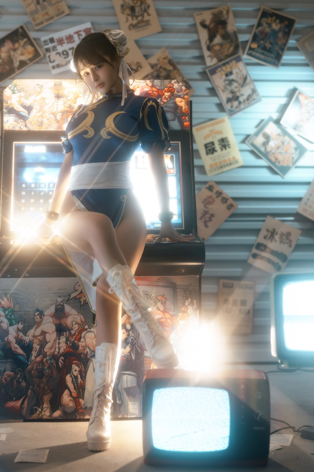 Cosplay 桜井宁宁 电玩春丽 Set.01 26