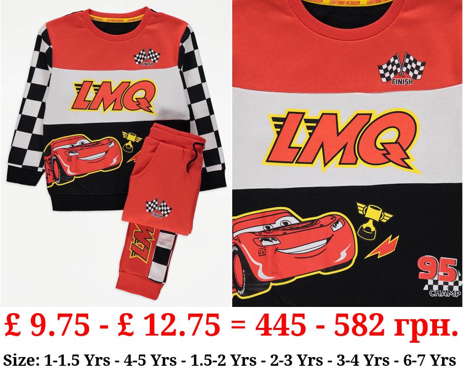 Disney Cars Lightning McQueen Sweatshirt and Joggers Outfit
