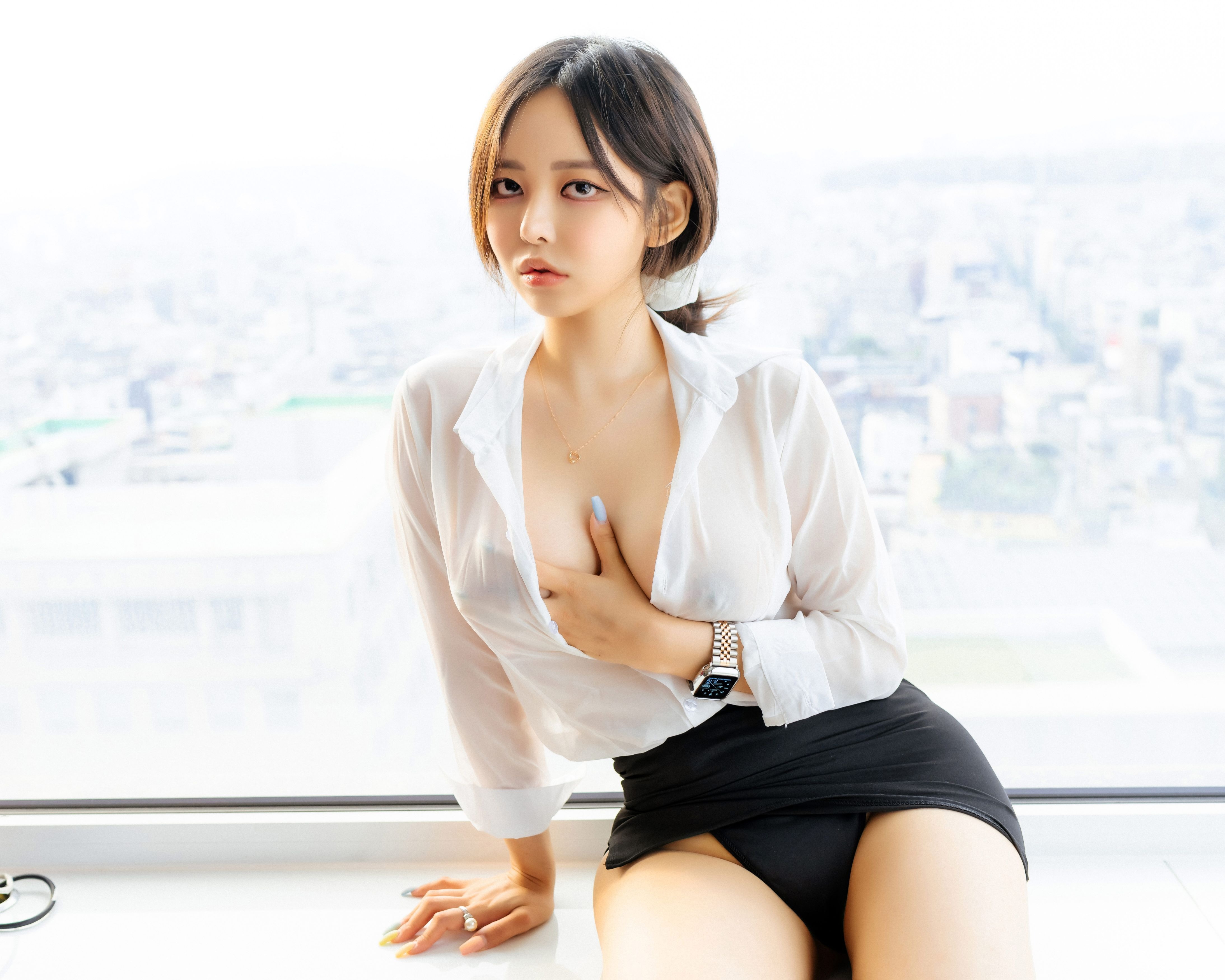 Moon Night Snap_Jia - Secretary girl + video [77P+1V-374MB] 24
