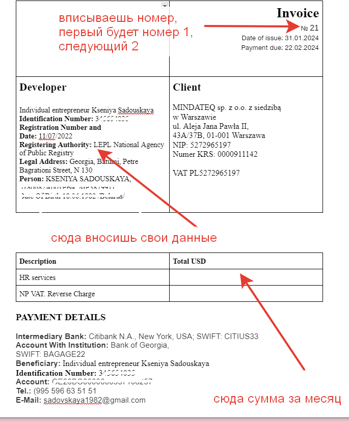 Story Mode - invoice – Telegraph
