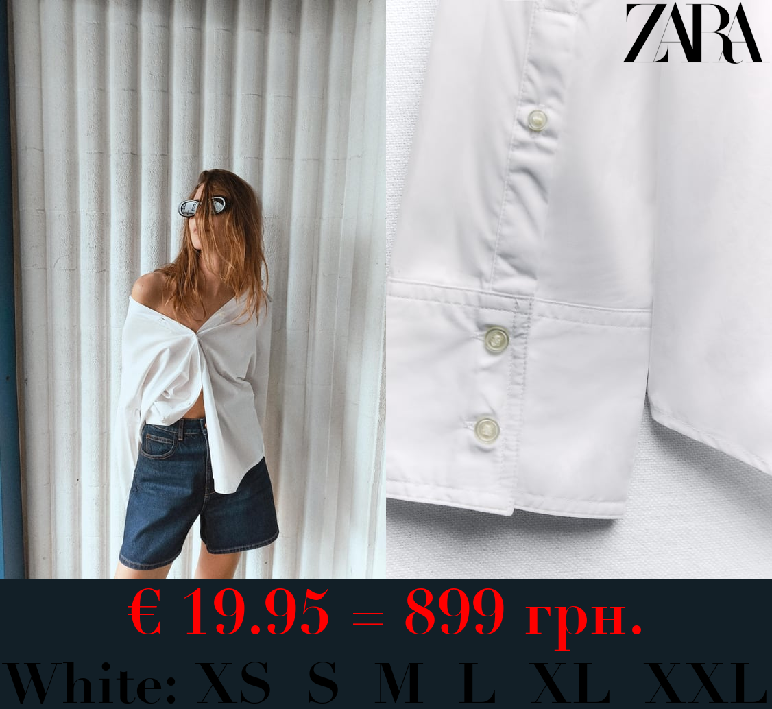 BASIC POPLIN SHIRT
