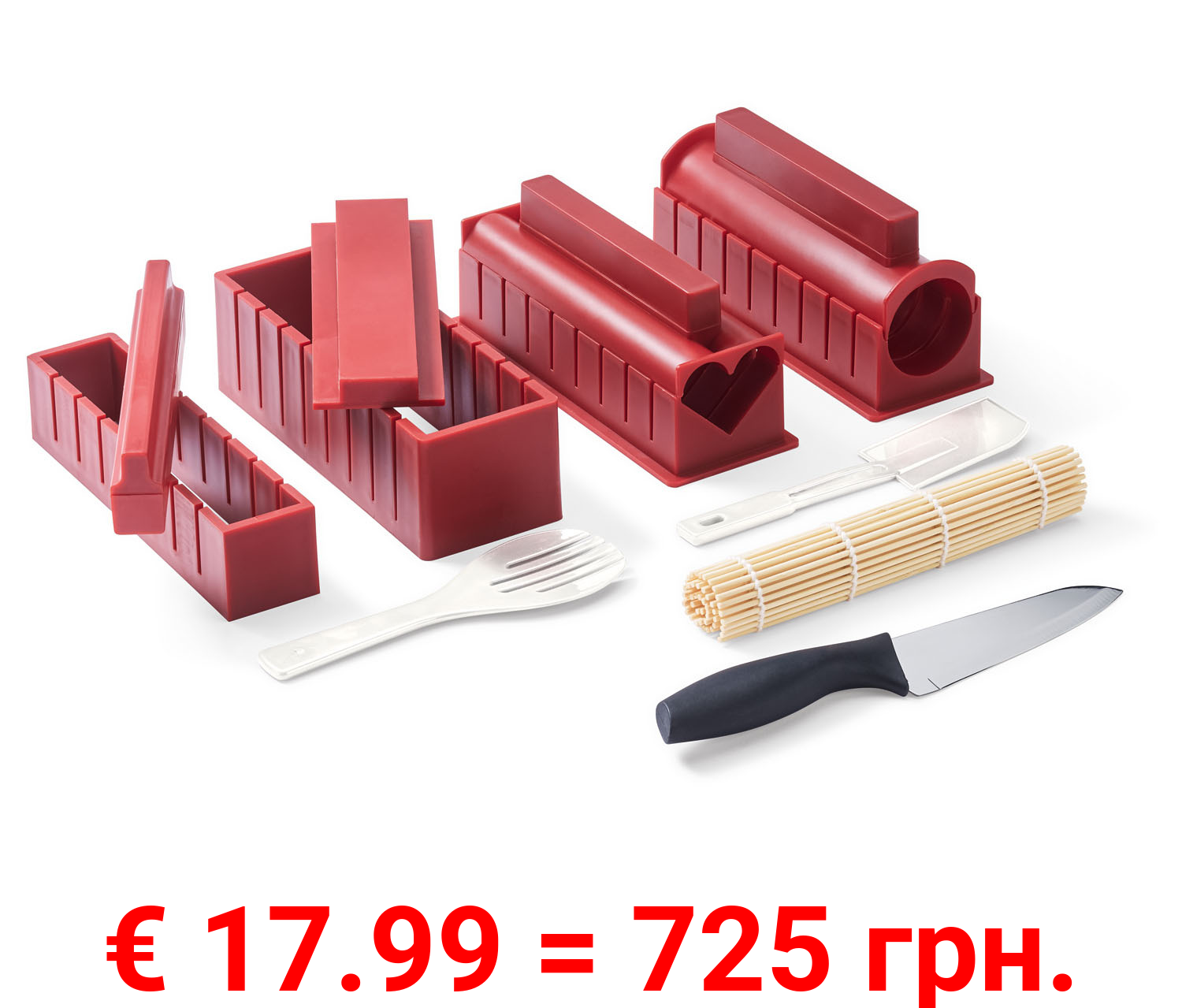 ERNESTO® Sushi Maker Kit, 13-teilig