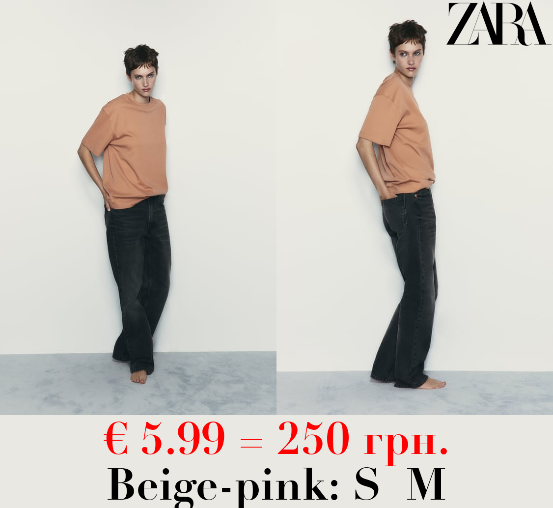 COTTON CLEAN EFFECT T-SHIRT