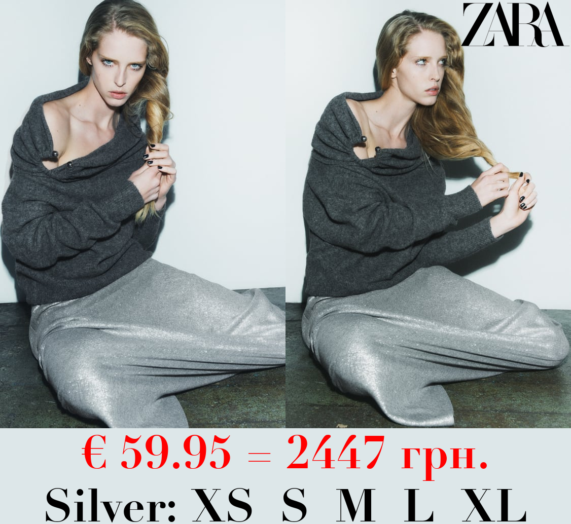 ZW COLLECTION LONG SPARKLY SKIRT