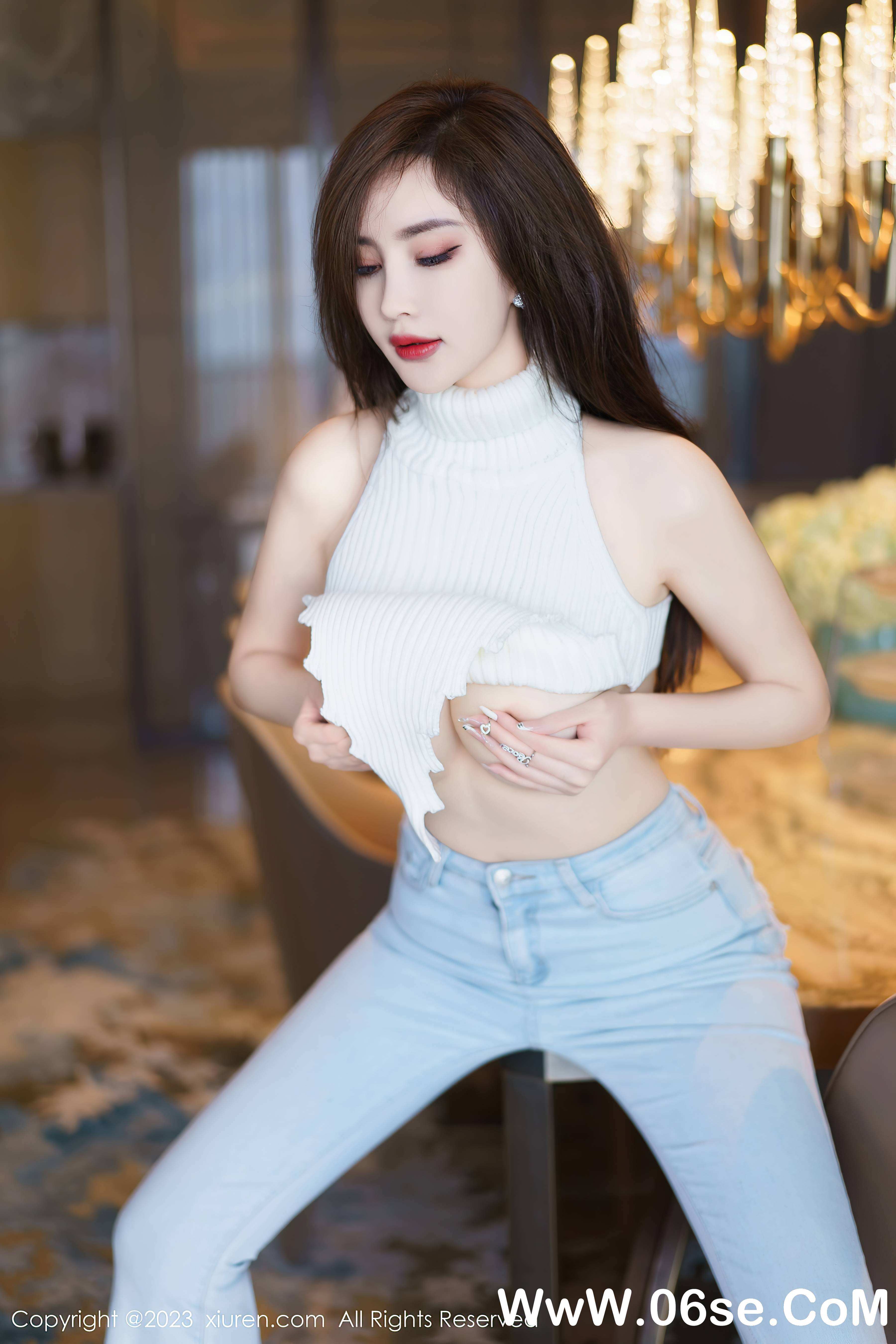 图片[10]-[XiuRen秀人网] 2023.04.07 NO.6534 Carol周妍希 牛仔裤-六色网