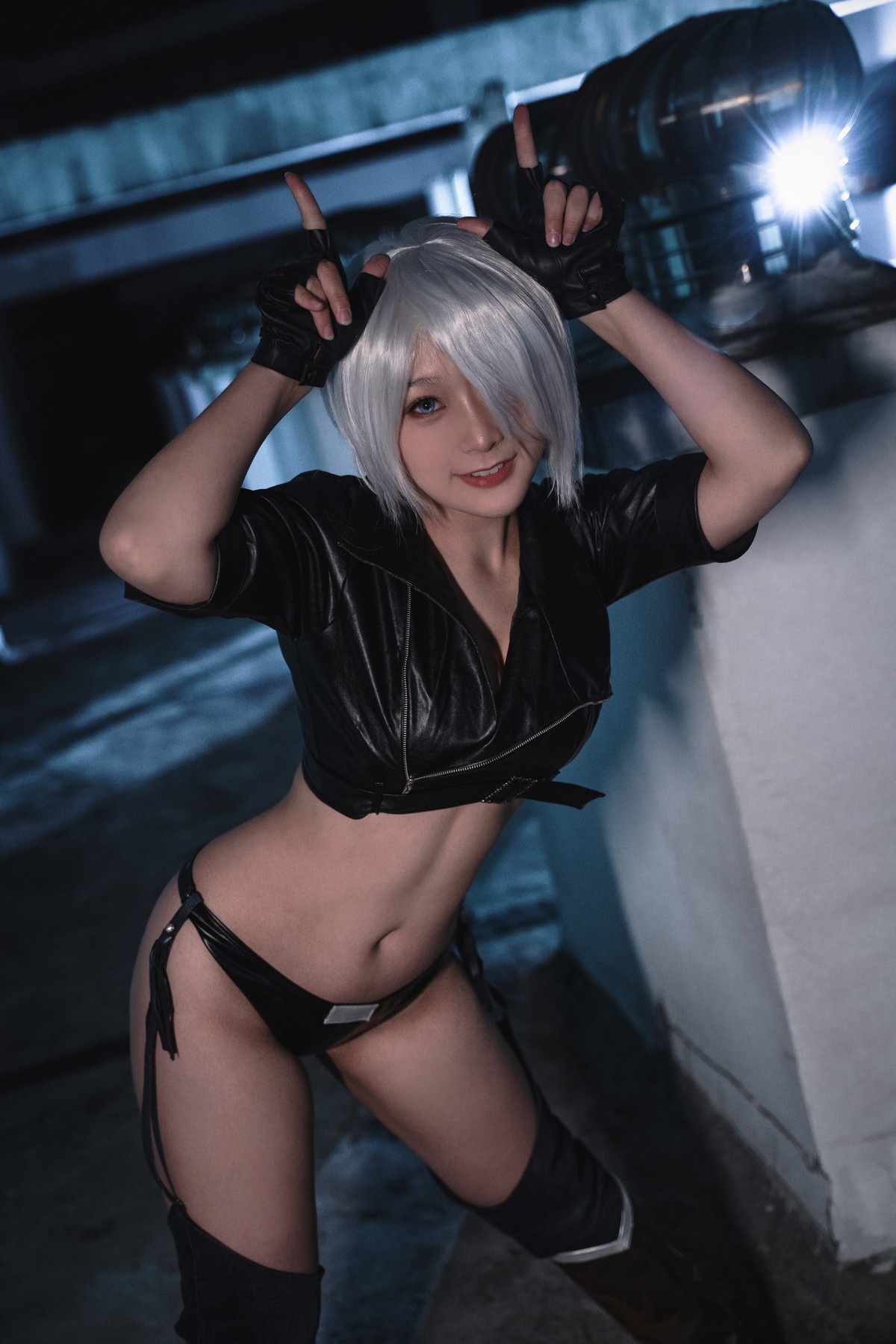 Cosplay 三刀刀Miido 拳皇安琪儿 24