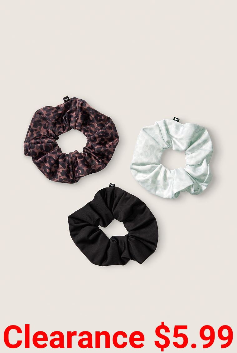 3-Pack Scrunchies - PINK