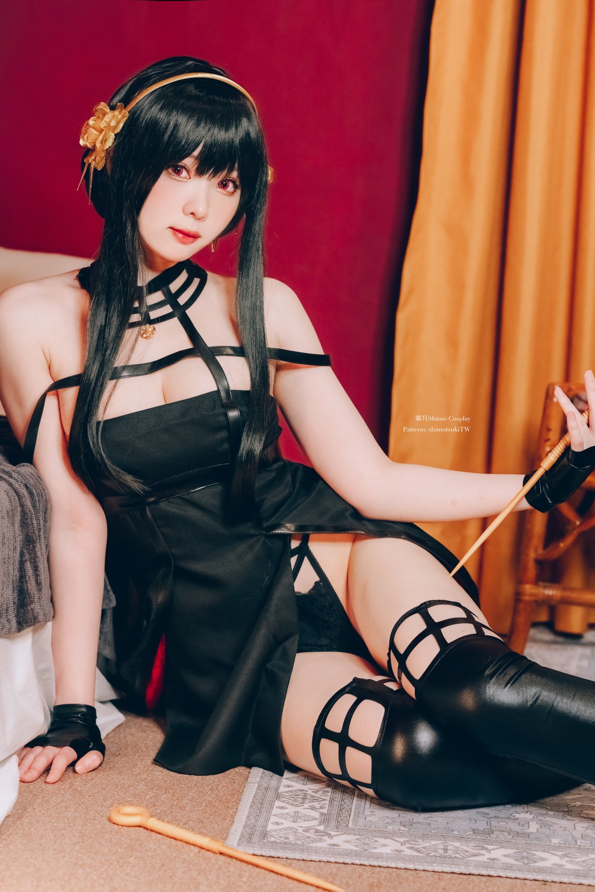 霜月shimo Cosplay 約兒黑禮服＋內衣睡裙 13