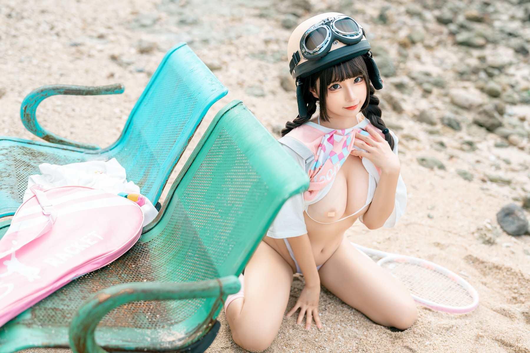 Cosplay 蠢沫沫 Chunmomo Electric Car Set.01 57