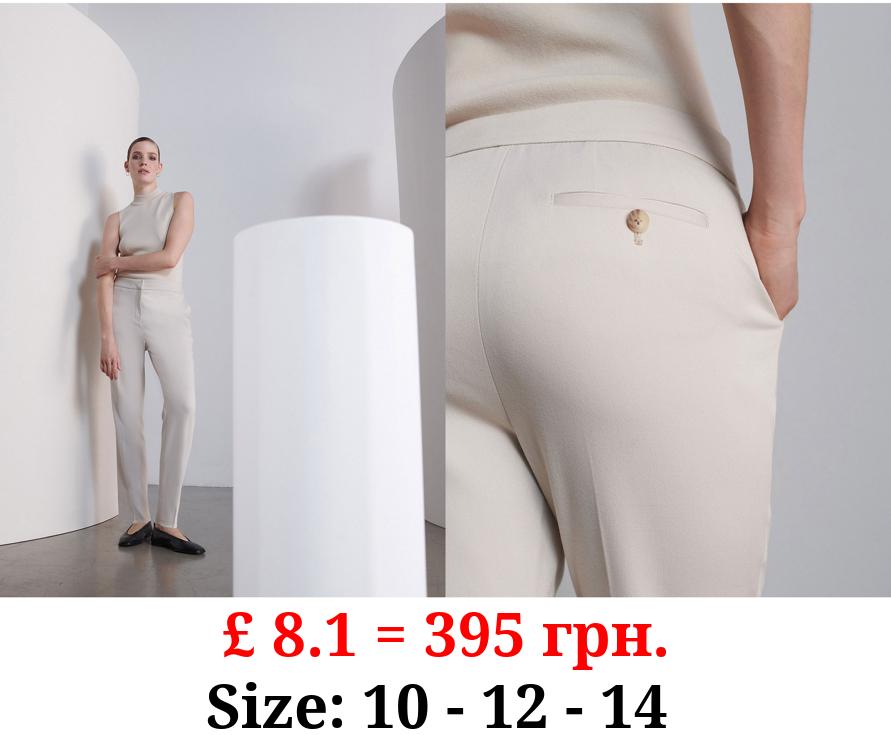 Studio Edit Stone Twill Trousers