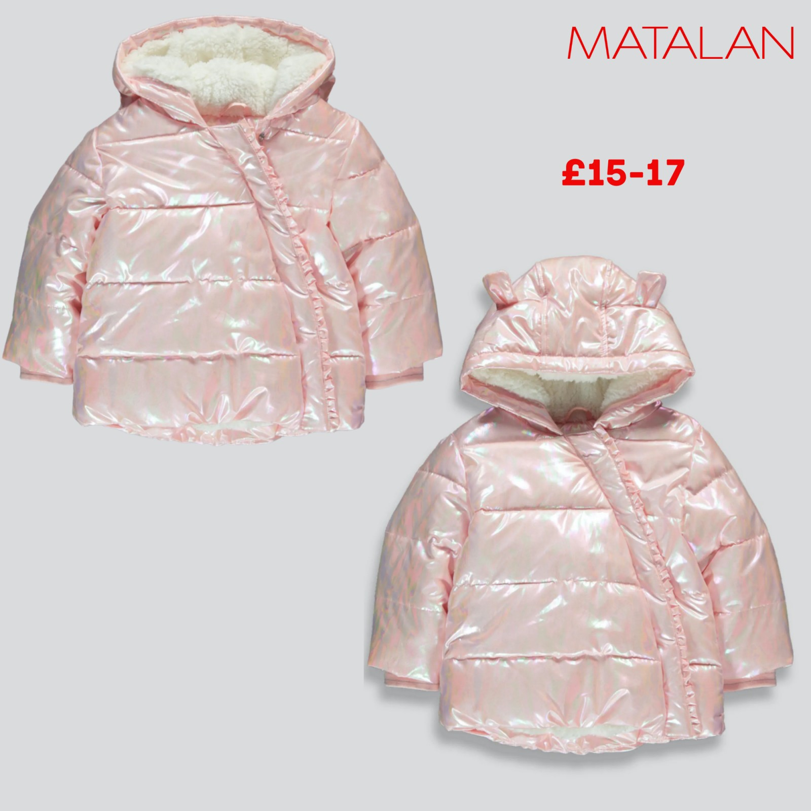 Girls Pink Sweatshirt & Joggers Set (9mths-6yrs) - Matalan