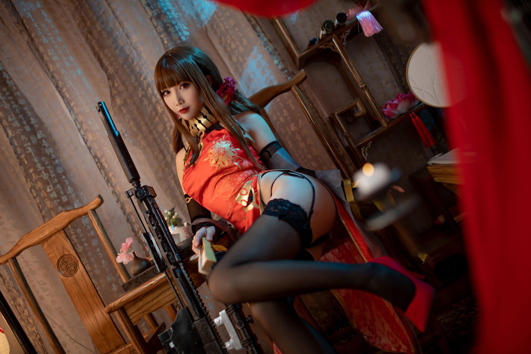 Cosplay 面饼仙儿 DSR50 红牡丹 7
