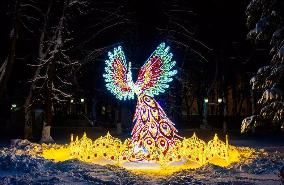 Жар-птица украсит Хабаровск к Новому году