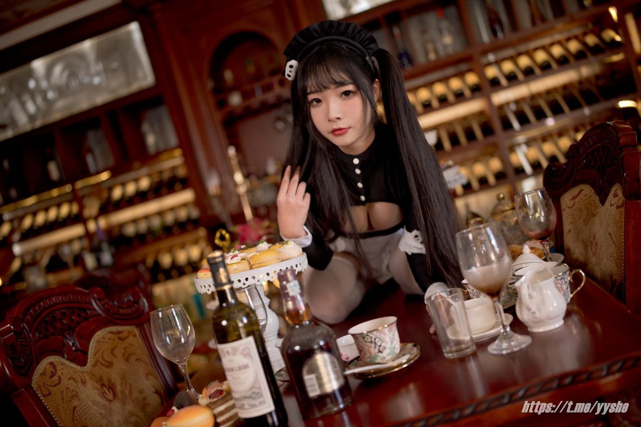 yuuhui玉汇 - 熊猫女仆 [82P] 40