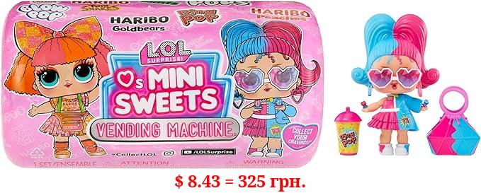 L.O.L. Surprise! Loves Mini Sweets Series 3 Vending Machine with 8 Surprises, Accessories, Vending Machine Packaging, Limited Edition Doll, Candy Theme, Collectible Doll- Great Gift for Girls Age 4+